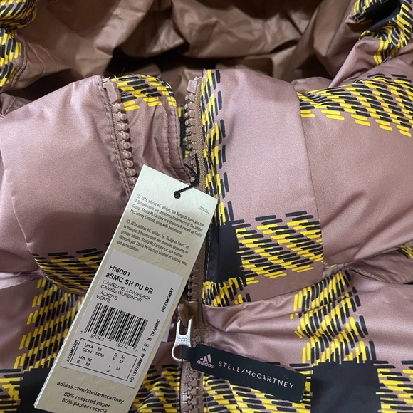 ADIDAS BY STELLA MCCARTNEY SHORT PADDED PRINTED WINTER JACKET - Picture 7 of 9